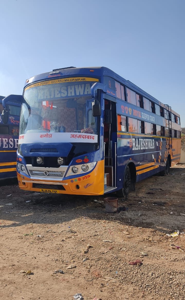 Ahmedabad to Jivana Bus Route